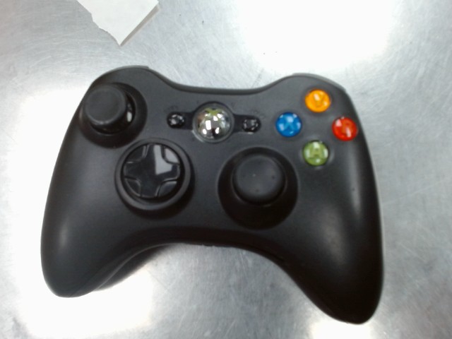 Manette de xbox 360 noire wireless