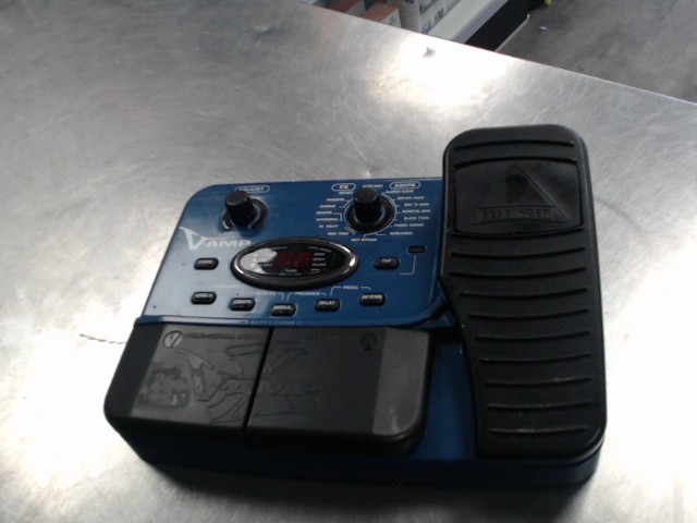 Pedale pour guitare a effets pas d'acc