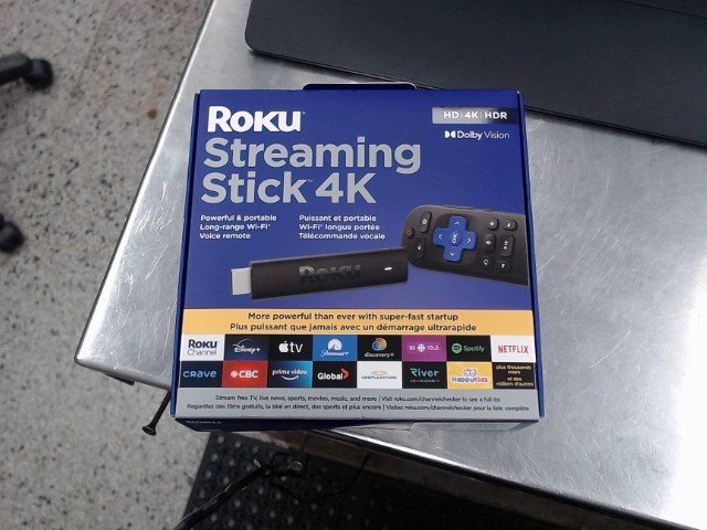 Roku streaming stick 4k