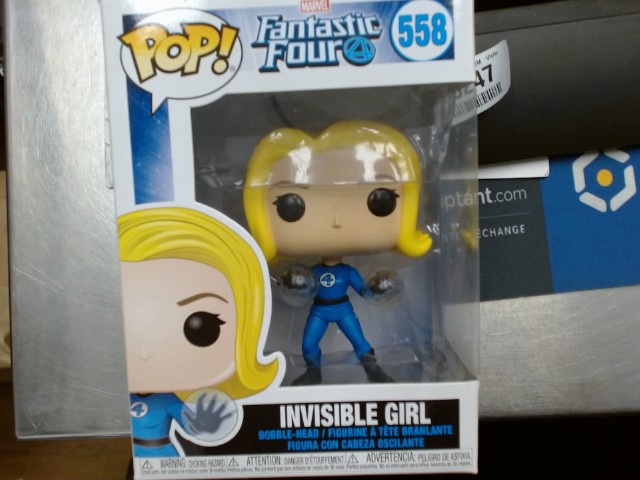 Figurine pop invisible girl 558