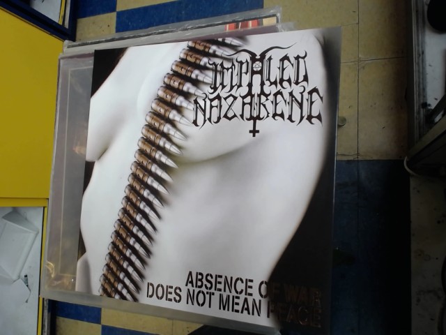 Absence of war does not mean peace vinyl