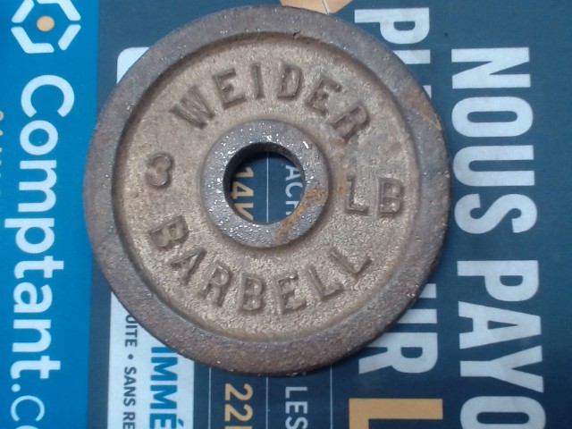 Poids en acier 3lb