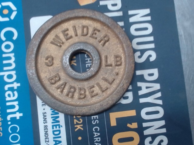 Poids em acier 3lb