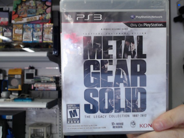 Metal gear solid the legacy collection