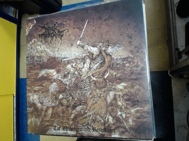 The underground resistance vinyl