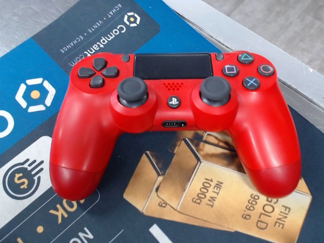 Manette ps4 rouge
