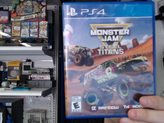 Monster jam steel titans