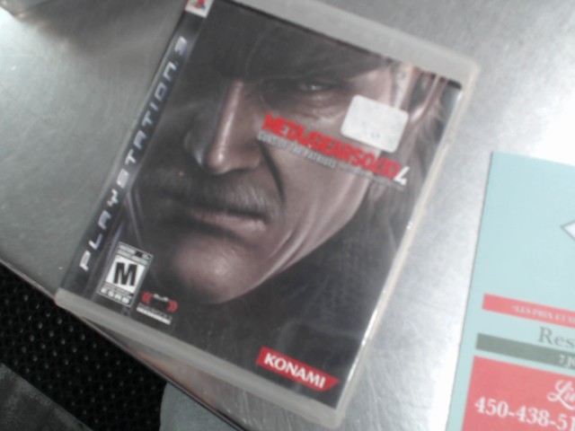 Metal gear solid 4