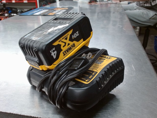 Chargeur avec batterie 4ah
