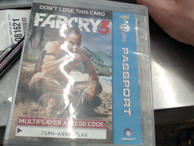 Jeu playstation 3 farcry 3