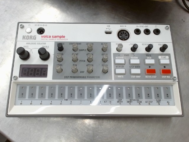 Korg volca sample 2 no acc/power cable