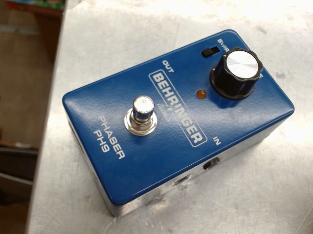 Behringer phaser ph9 +batt 9v no dc
