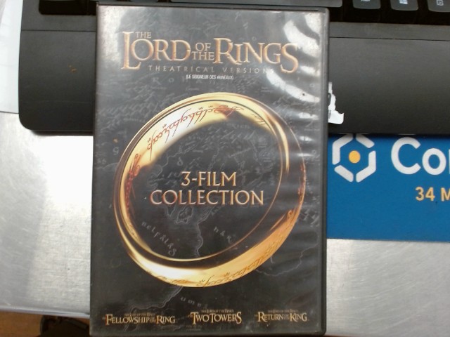The lord of the rings 3 film collection