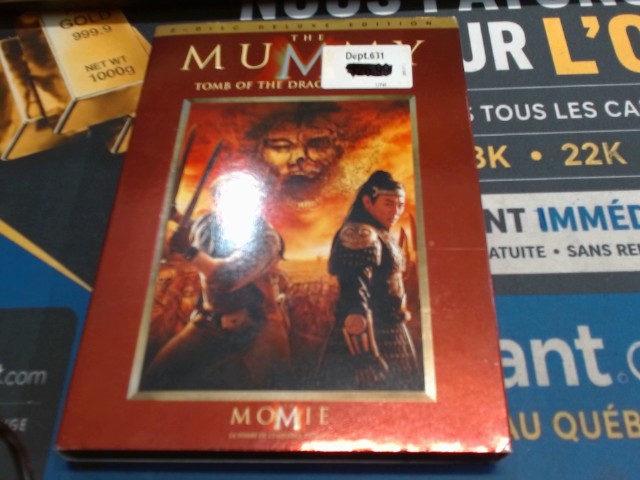 The mummy tomb of the dragon emperor