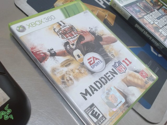 Madden nfl 11 xbox360