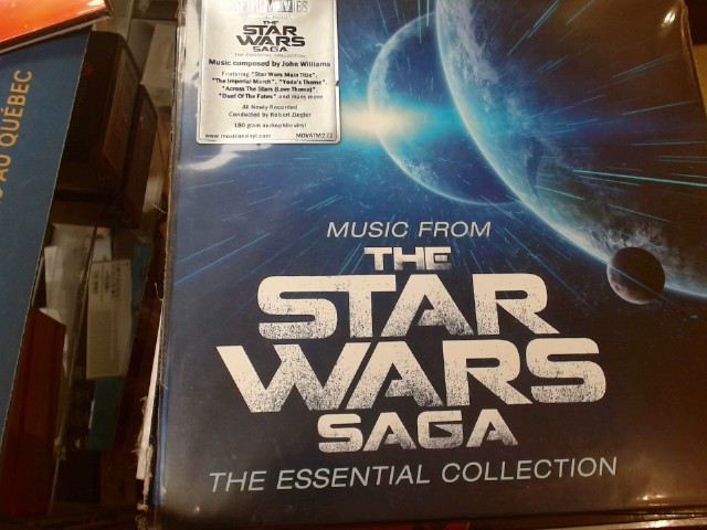 Music from the star wars saga