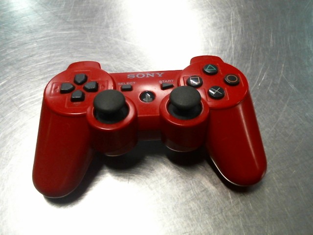 Manette ps3 rouge