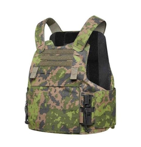 Gilet pareball camo vert