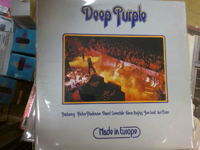 Made in europe vinyl album
