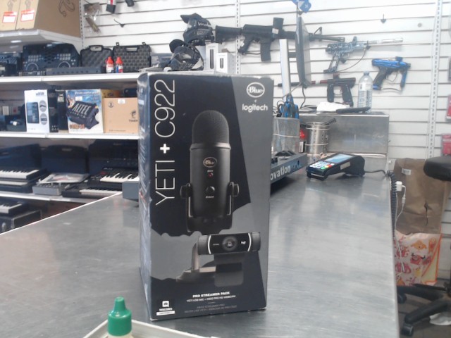 Yeti + logitech combo new in box
