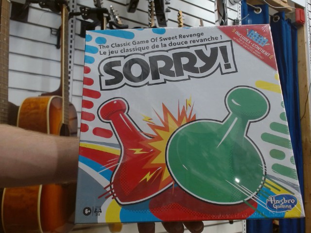 Jeu de societe sorry