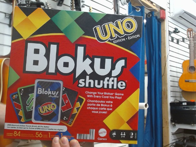 Blokus shuffle uno jeu de societe