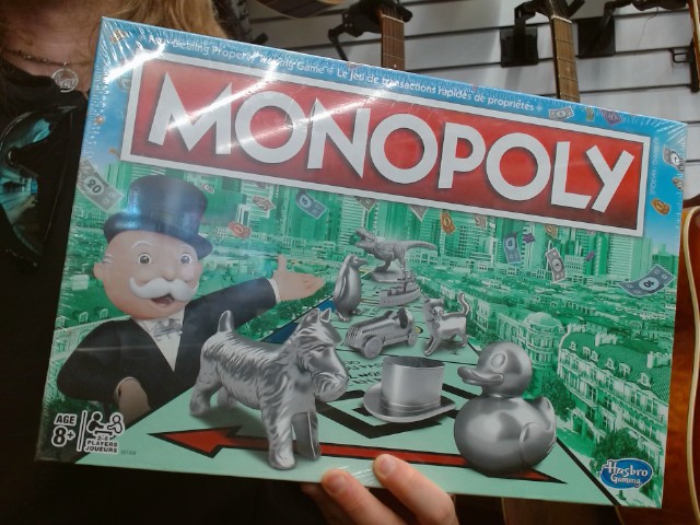 Jeu de societe monopoly