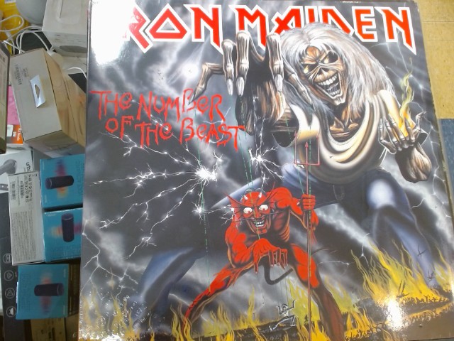 The number of the beast vinyl 180g album