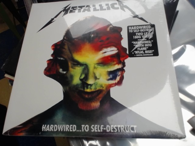 Hardwired to self destruct vinyl