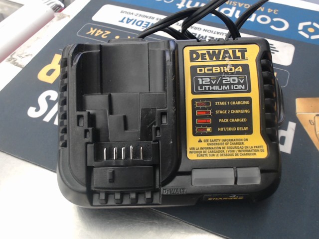 Chargeur a batterie 12v/20v