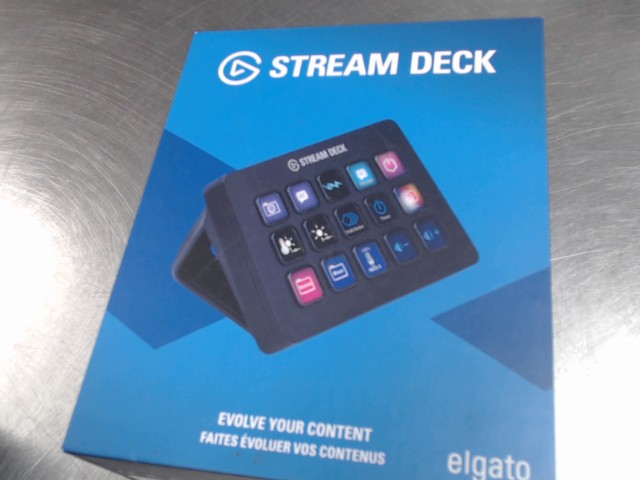 Elgato stream deck dans boite