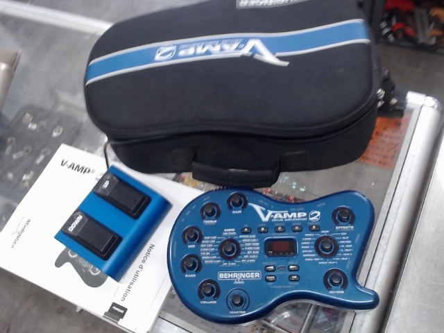 Virtual amplification+pedale+fils(case)
