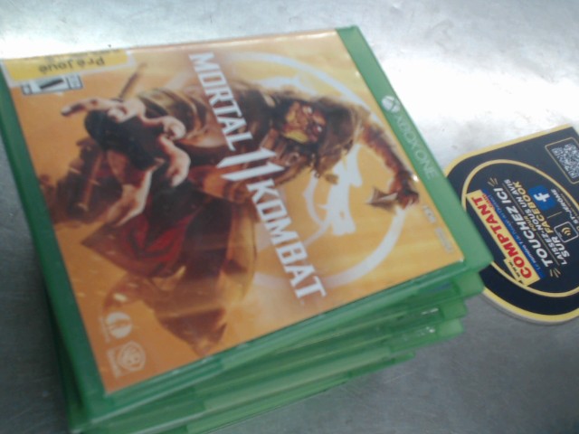 Jeux xbox one mortal kombat 11