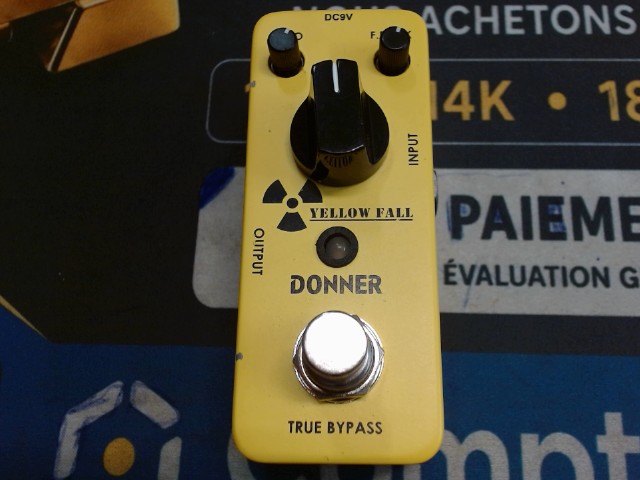Pedal yellow fall no fil