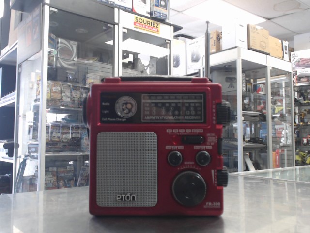 Radio am-fm-tv1-tv2-weather receiver