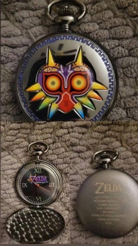Majoras mask pocket watch
