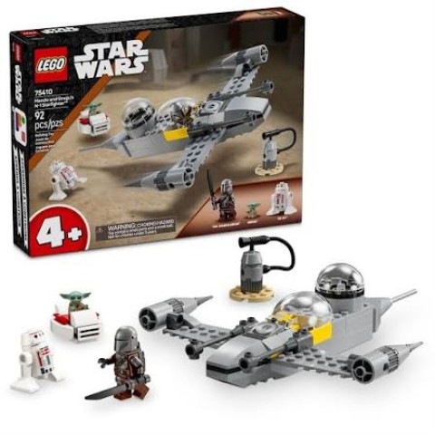 Mando and grogu n-1 starfighter