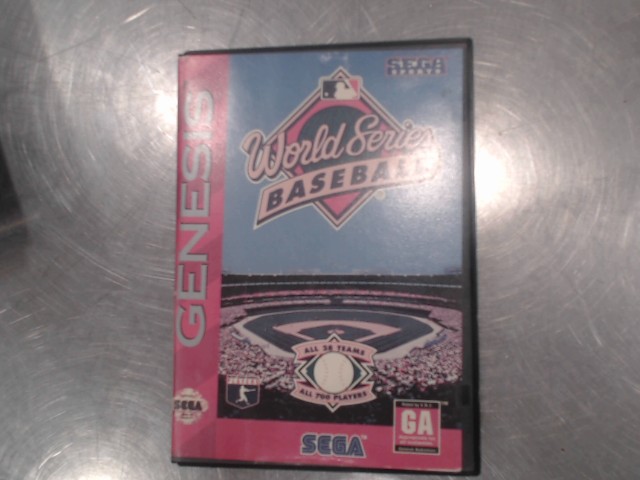 World series baseball