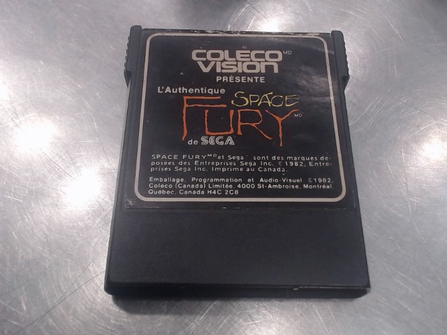 L'authentique space fury de sega