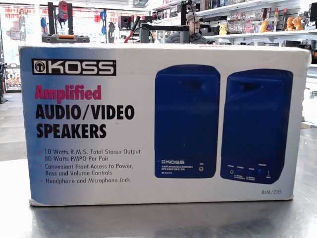 Enceinte audio/video speakers
