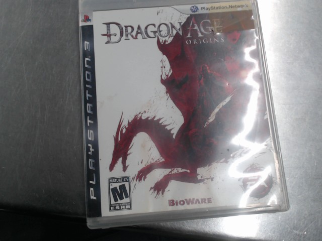 Jeux ps3 dragon age origins
