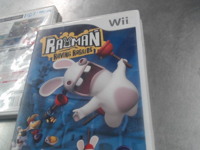 Jeux wii rayman raving rabbids