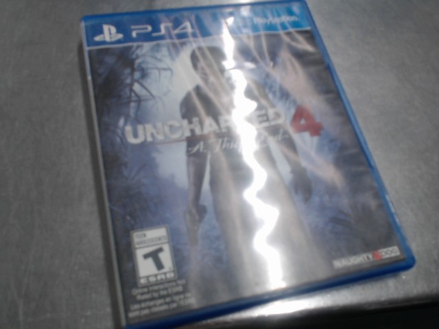 Jeux ps4 uncharted 4 a thiefs end