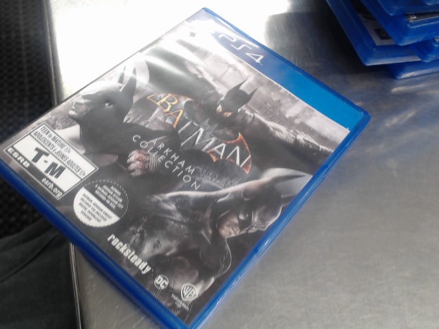 Jeux ps4 batman arkham collection