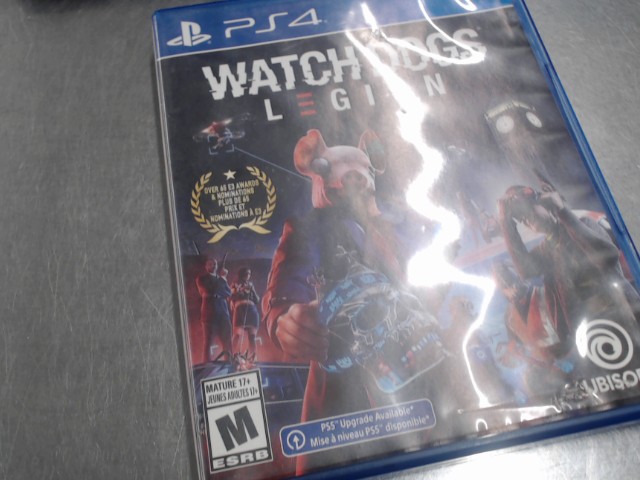 Jeux ps4 watch dogs legion