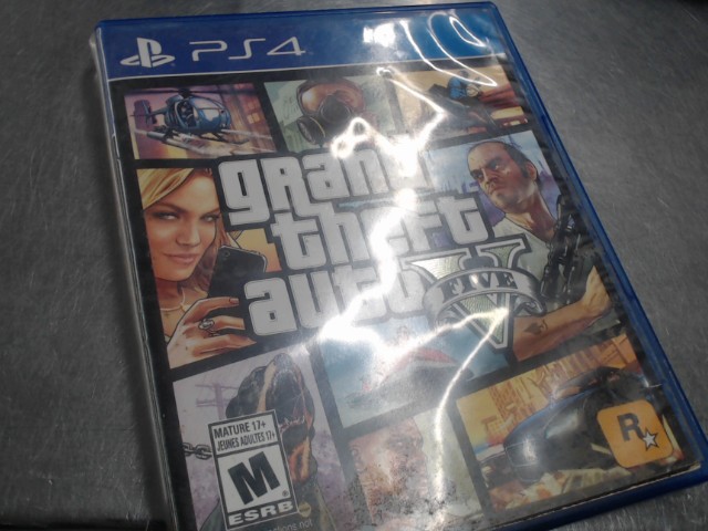 Jeux ps4 grand theft auto v