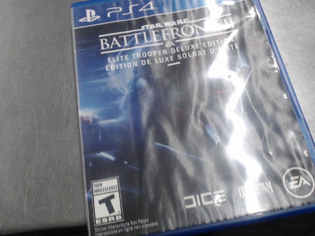 Jeux ps4 star wars battlefront 2