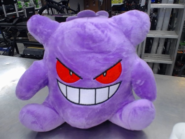 Gengar plushy pokemon