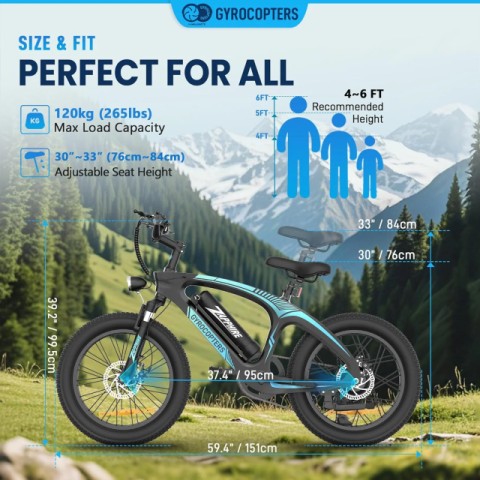 Velo electric avec cle et chargeur
