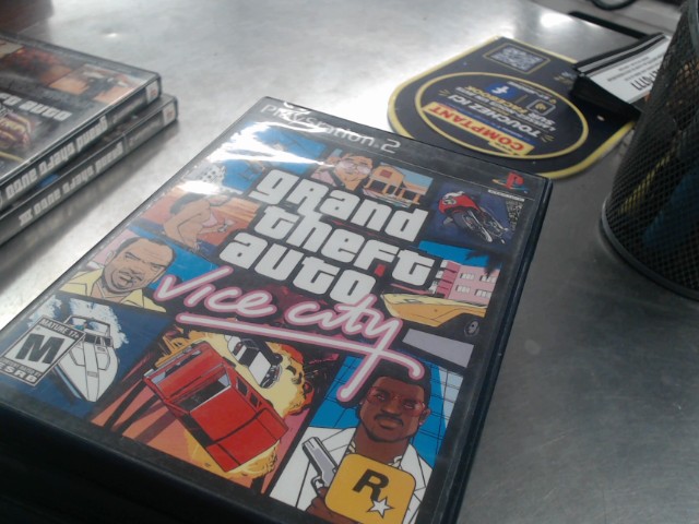 Jeux ps2 grand theft auto vice city